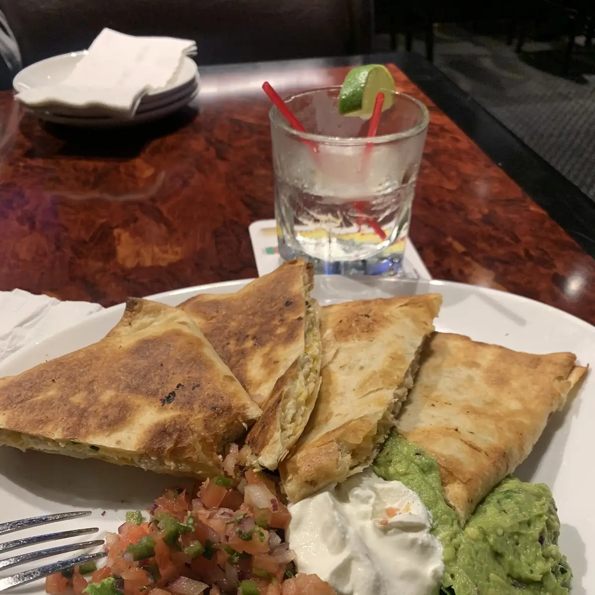 Chicken & Cheese Quesadilla