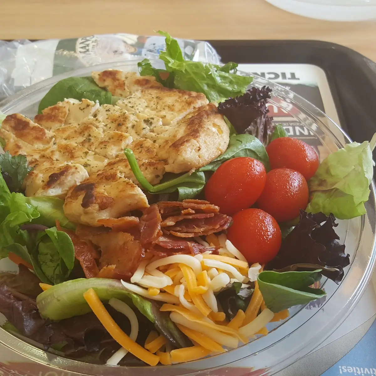 Chicken Bacon Ranch Salad