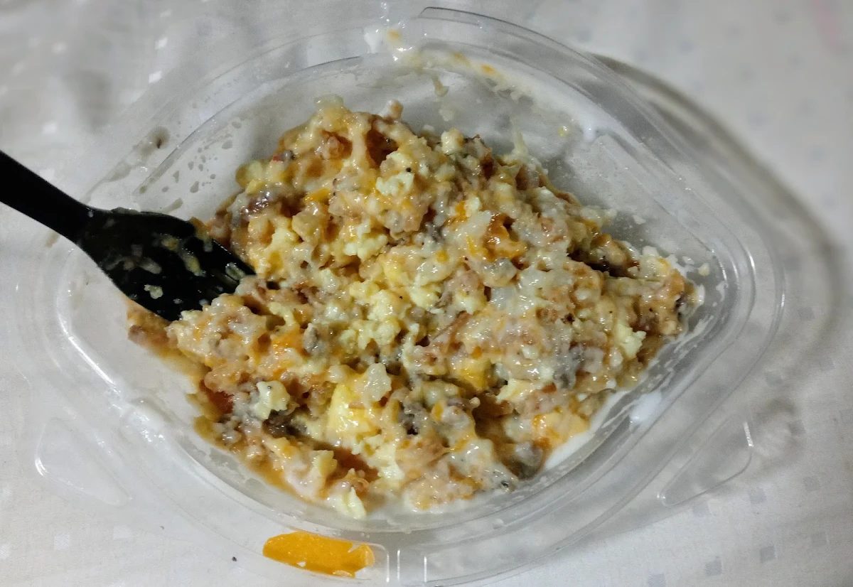 Sausage and Hash Brown Breakfast Bowl