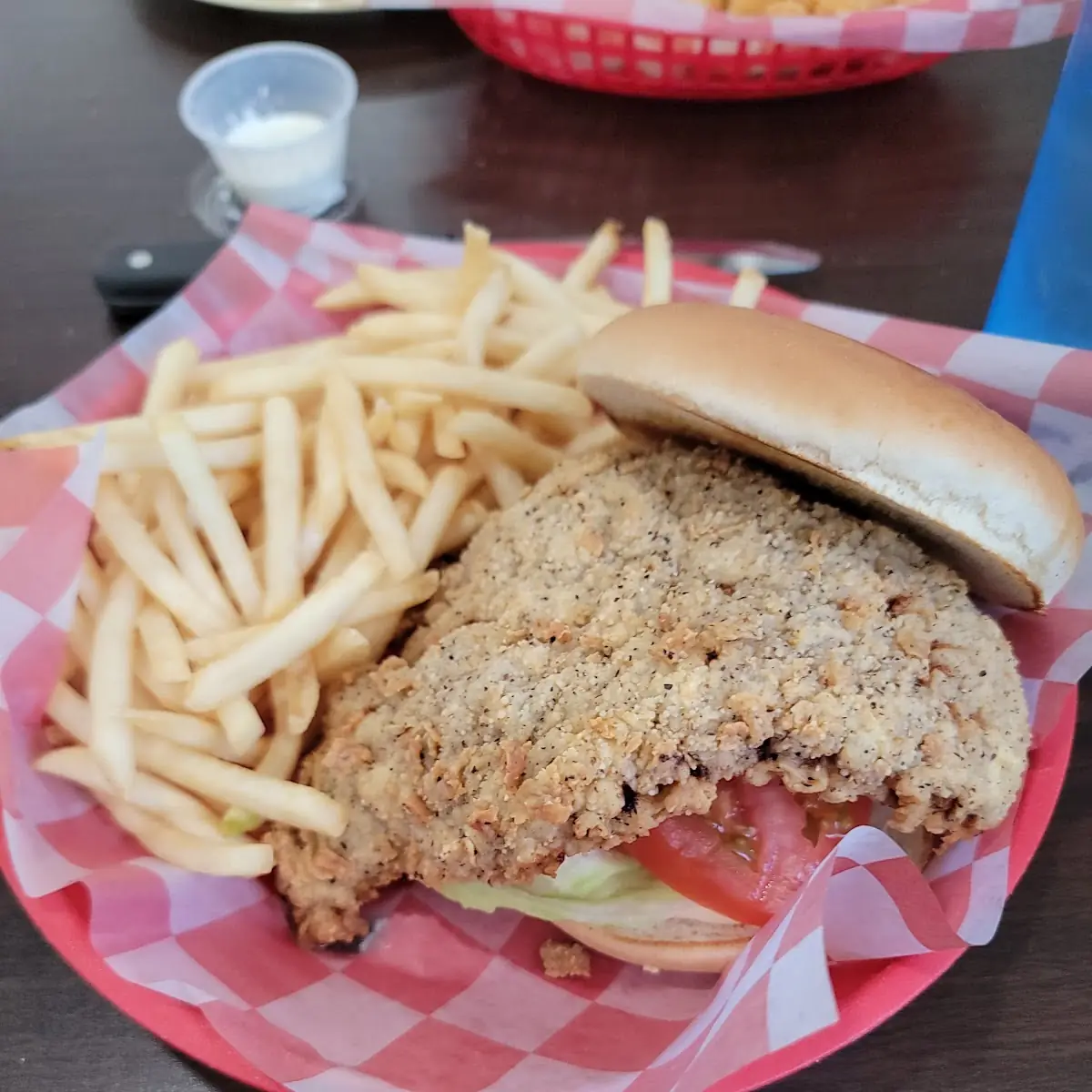 Chicken Fried Steak Sandwich