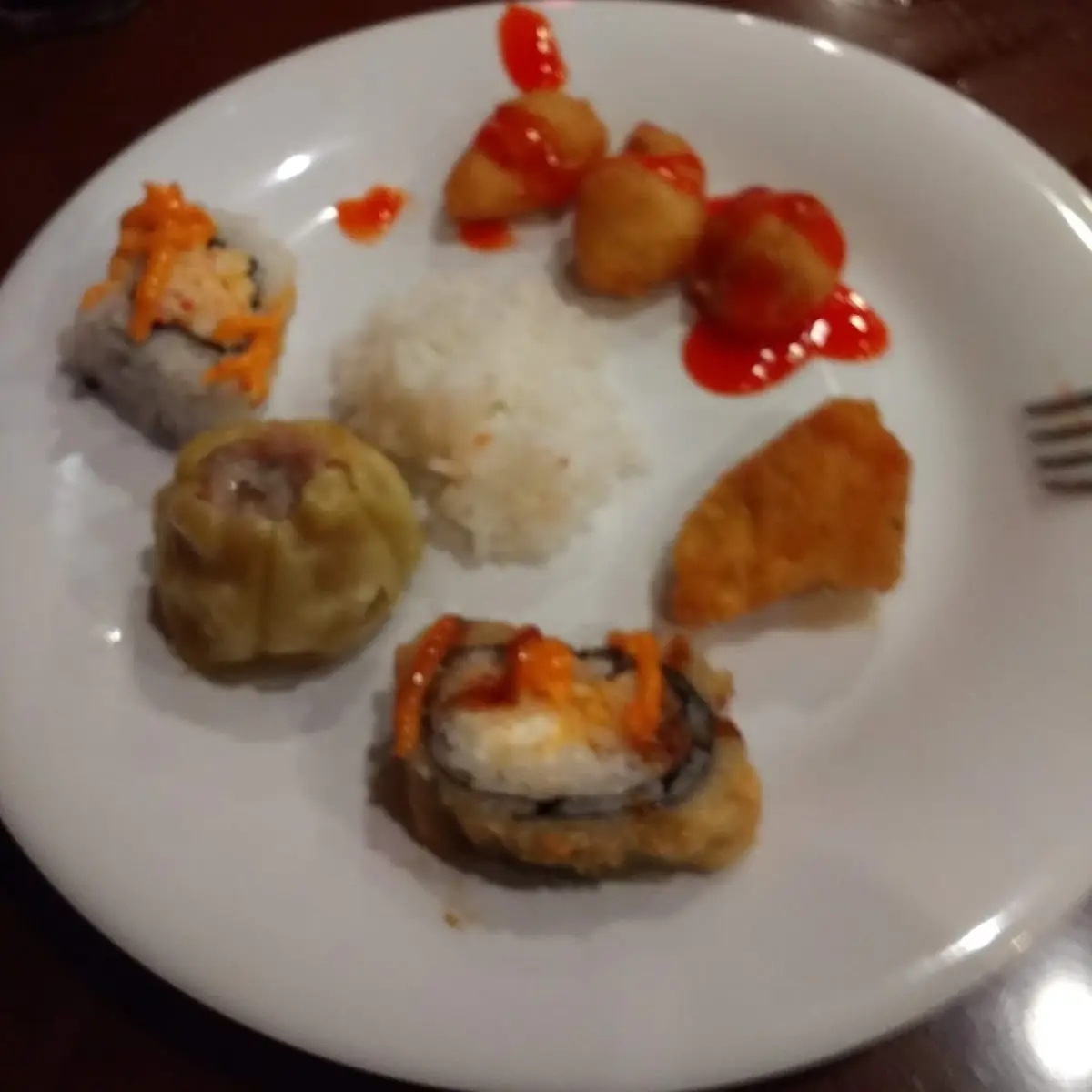 Sushi Dim Sum SS Chicken Steamed Rice