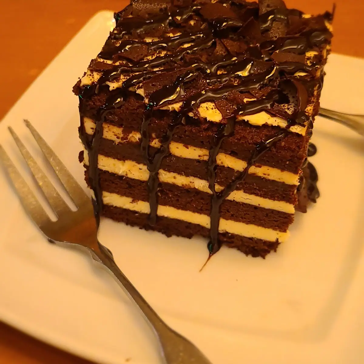 Chocolate Brownie Lasagna