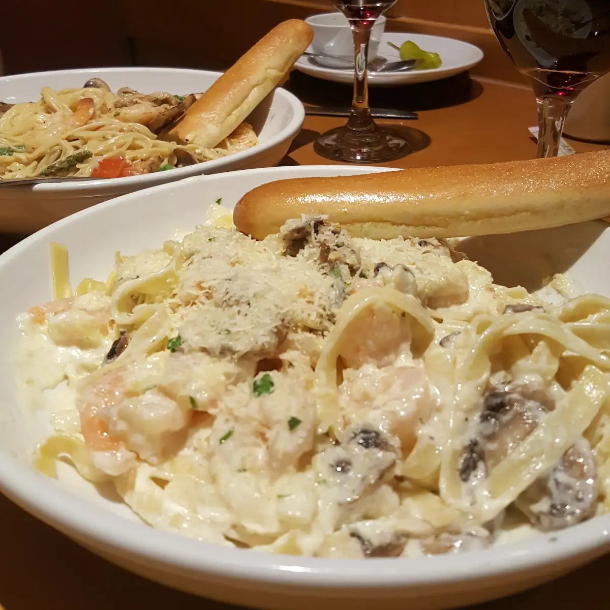 Shrimp Alfredo