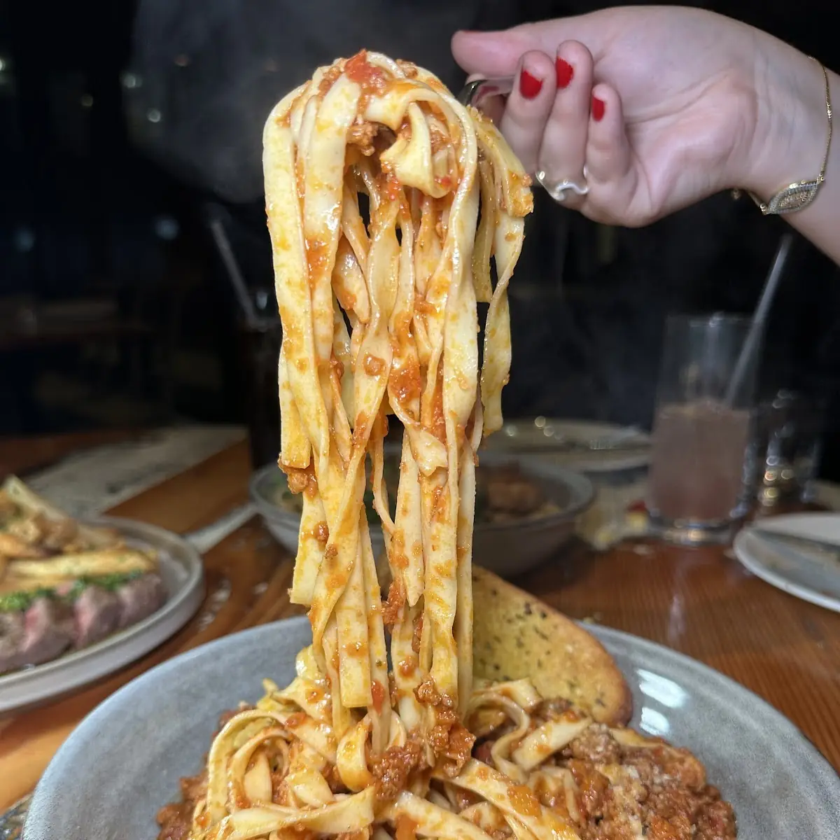 Hand-Cut Pasta E Polpetti