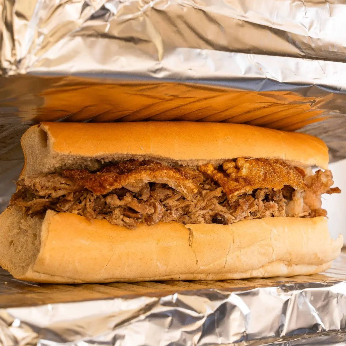 Pan Con Lechon Roast Pork Sandwich