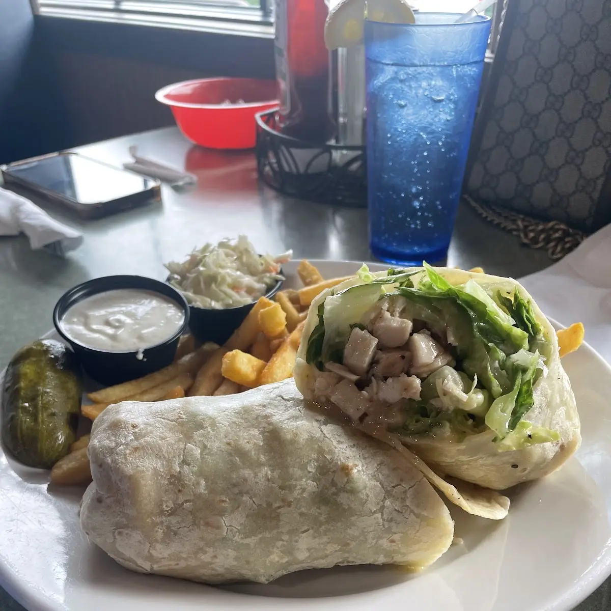 Grilled Chicken Caesar Wrap