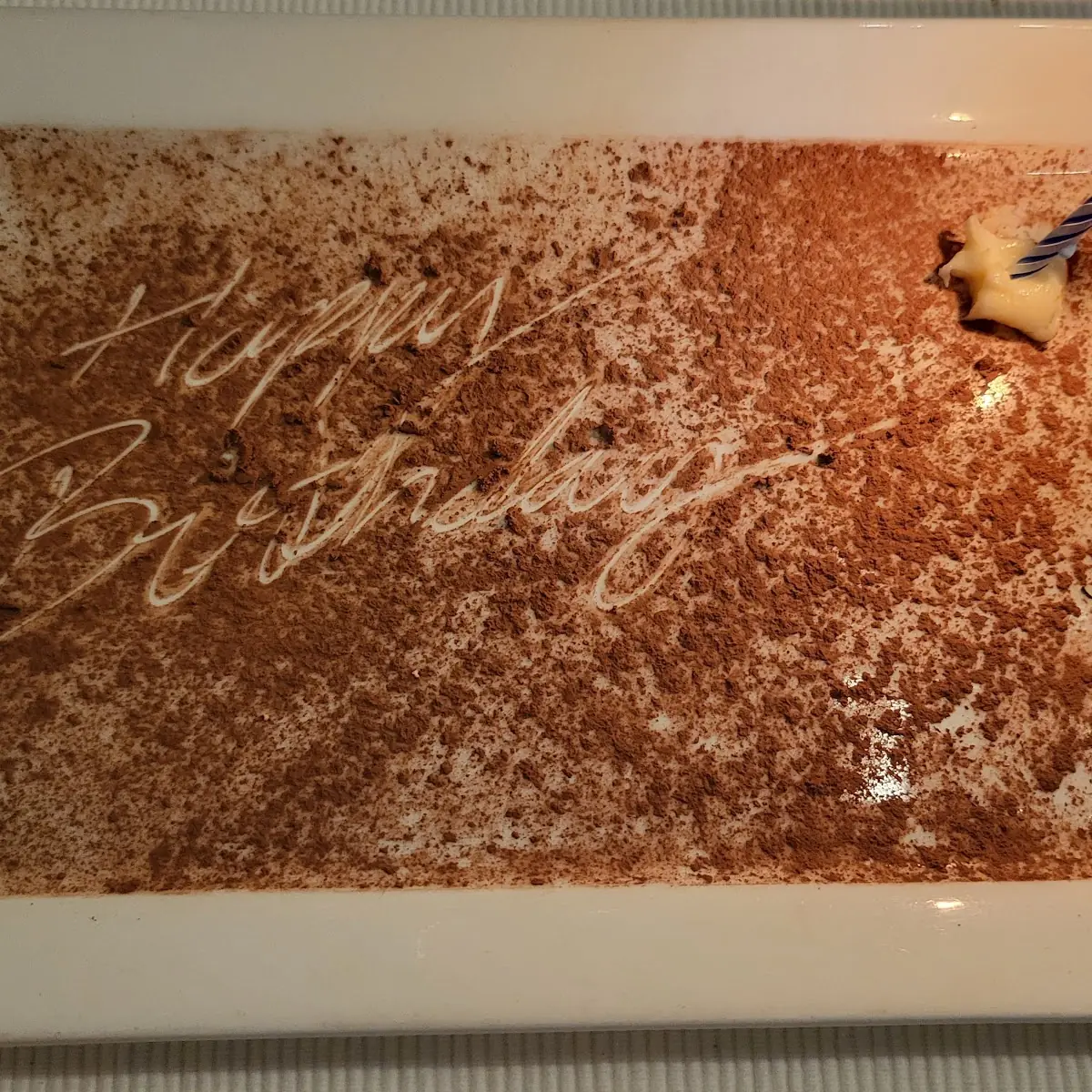Happy Birthday Plate