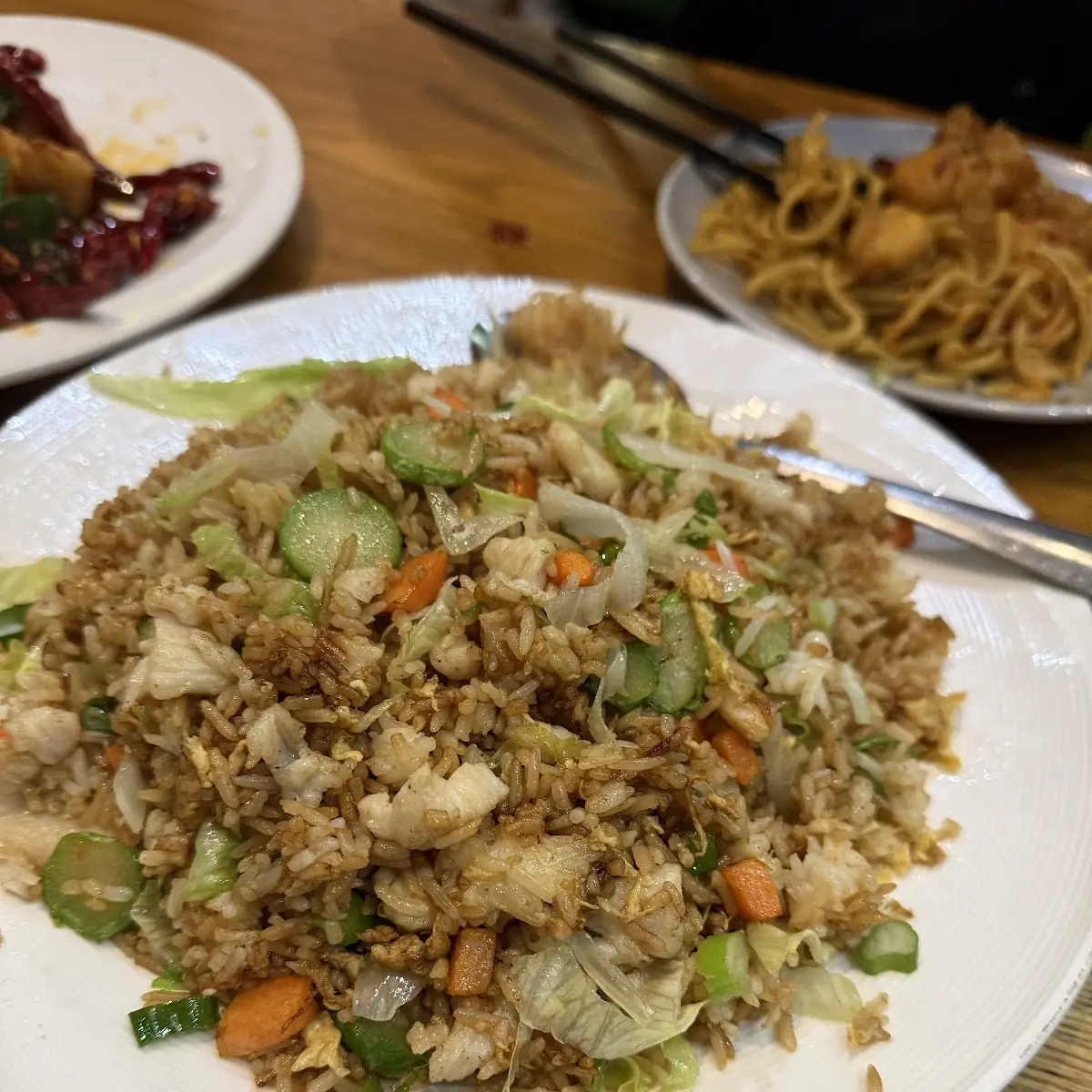 Dried Scallop Egg White Fried Rice