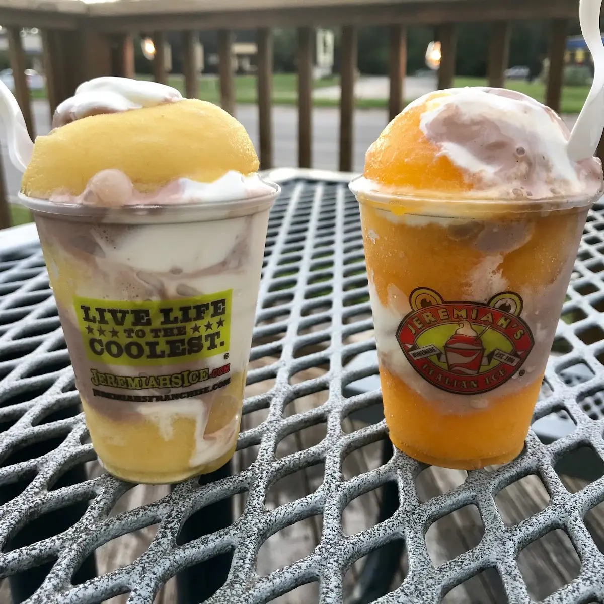 Banana and Mango Gelati