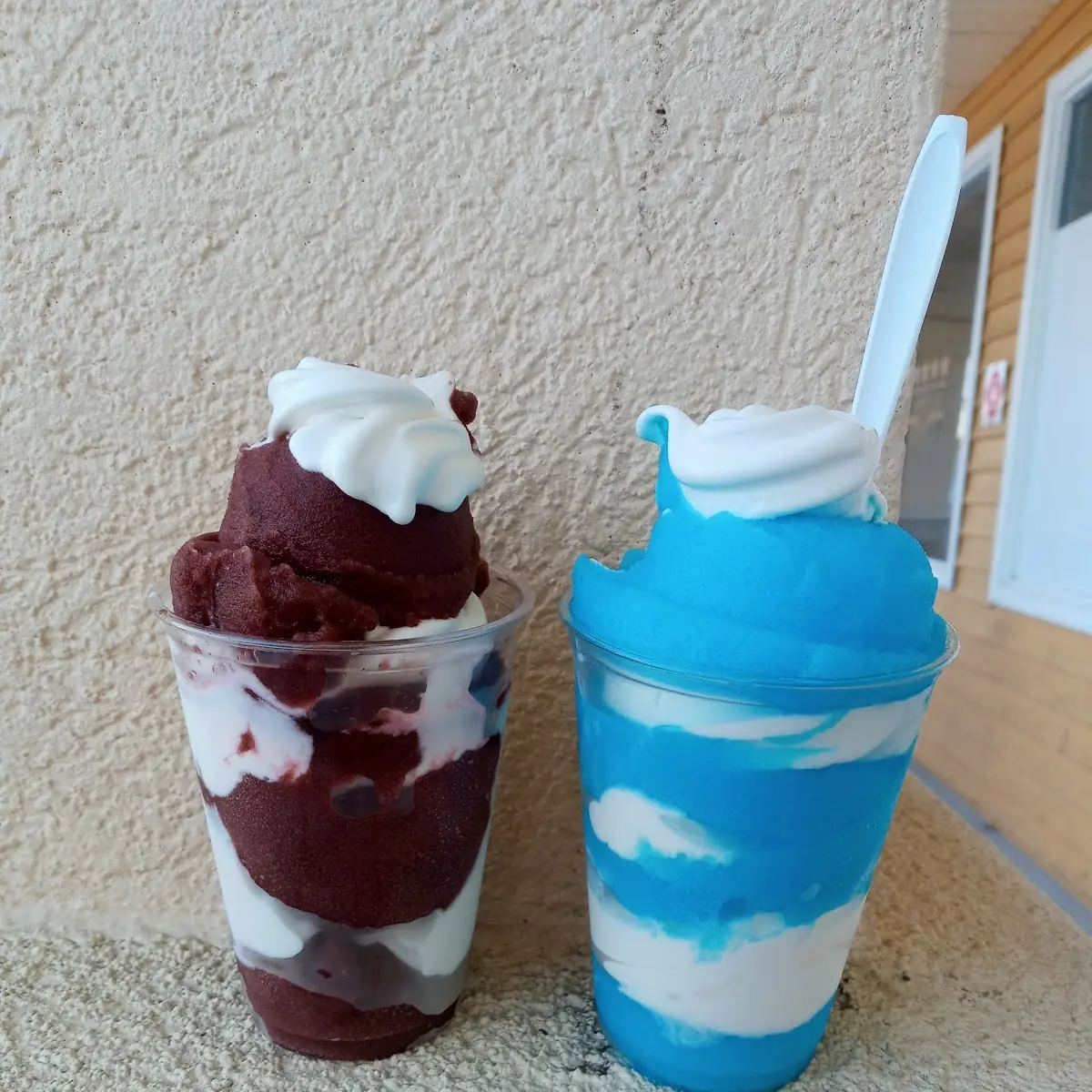 Black Cherry and Blueberry Gelati