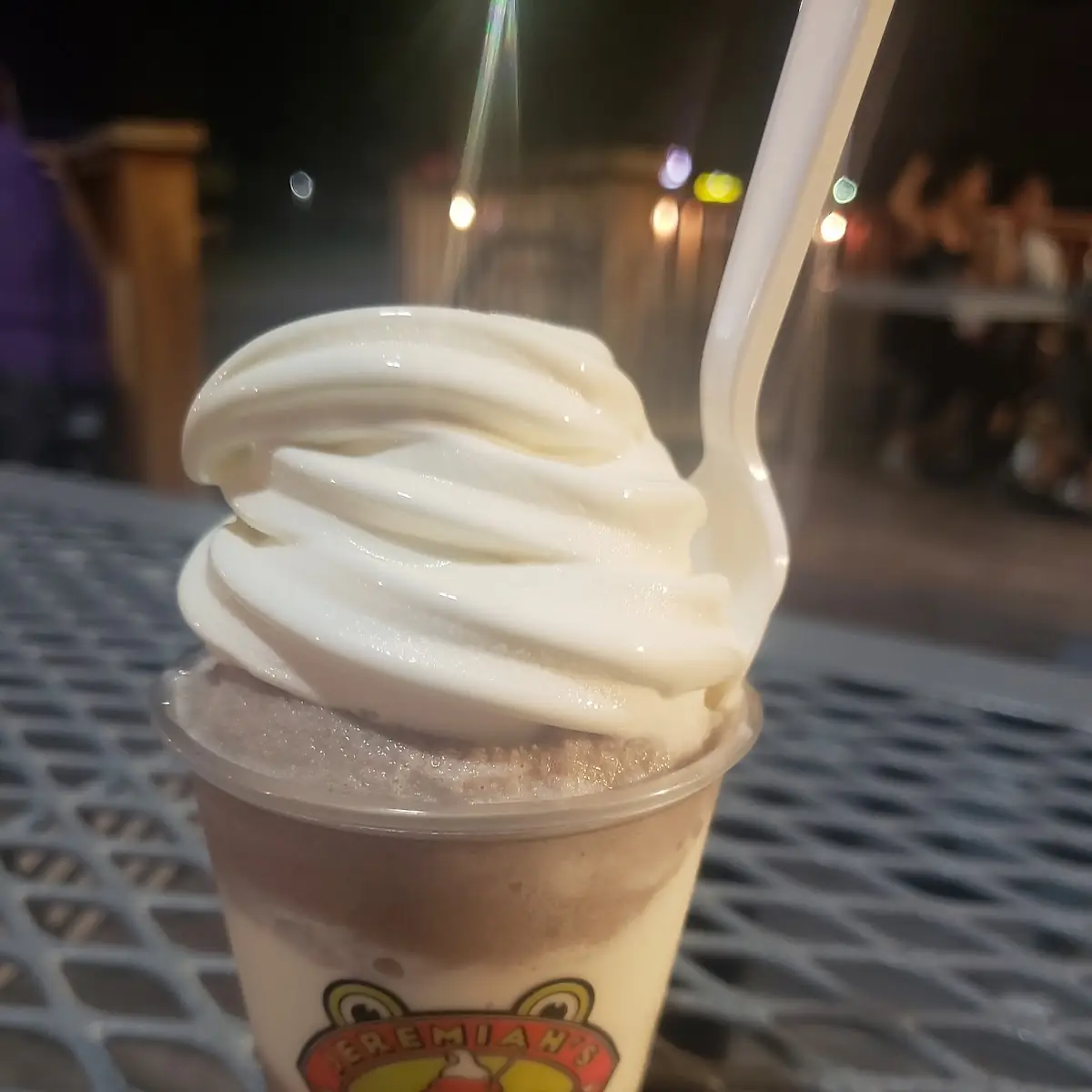 Salted Caramel and Vanilla Ice Cream