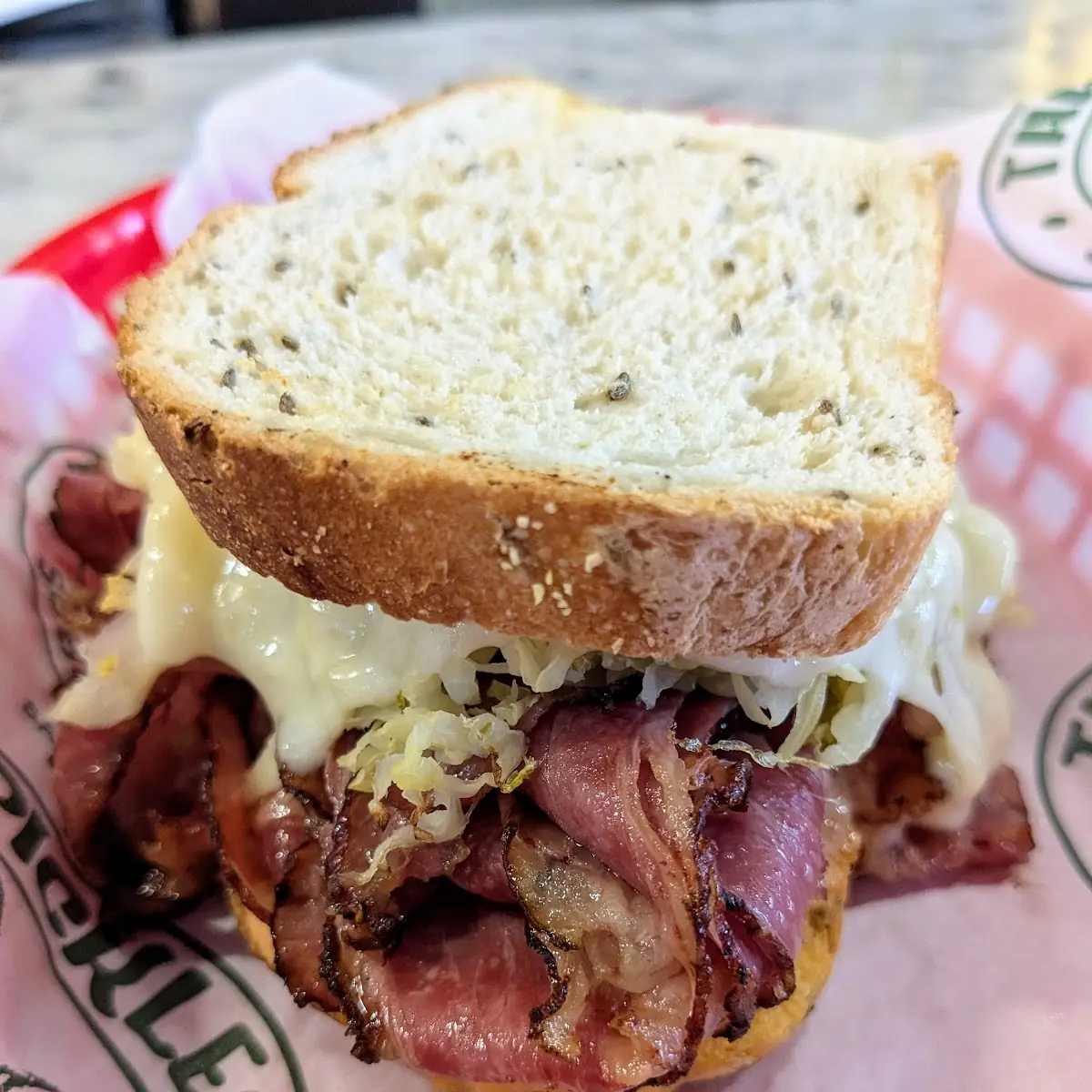 Pastrami Reuben Sandwich