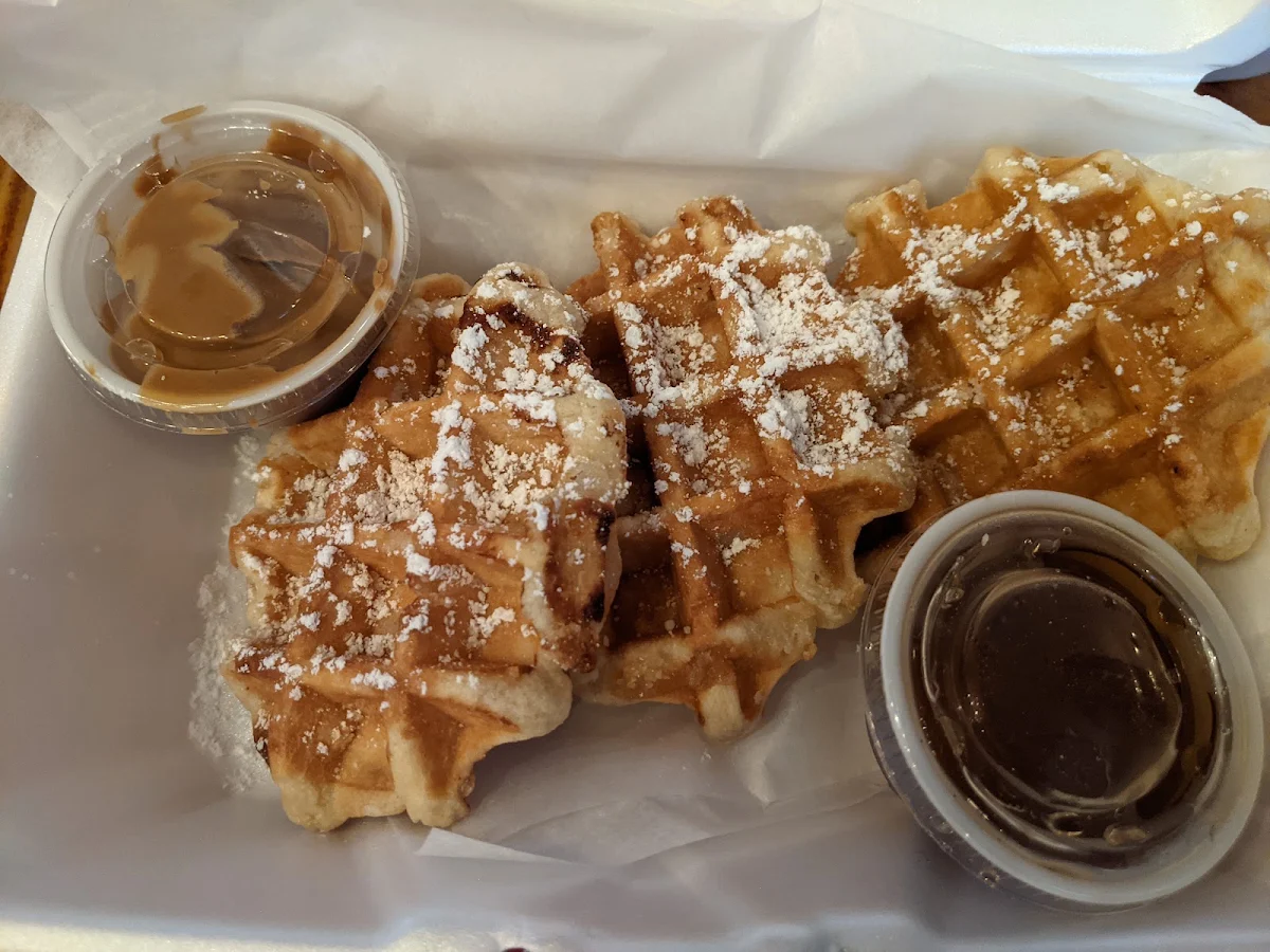 Cookie Butter Waffles