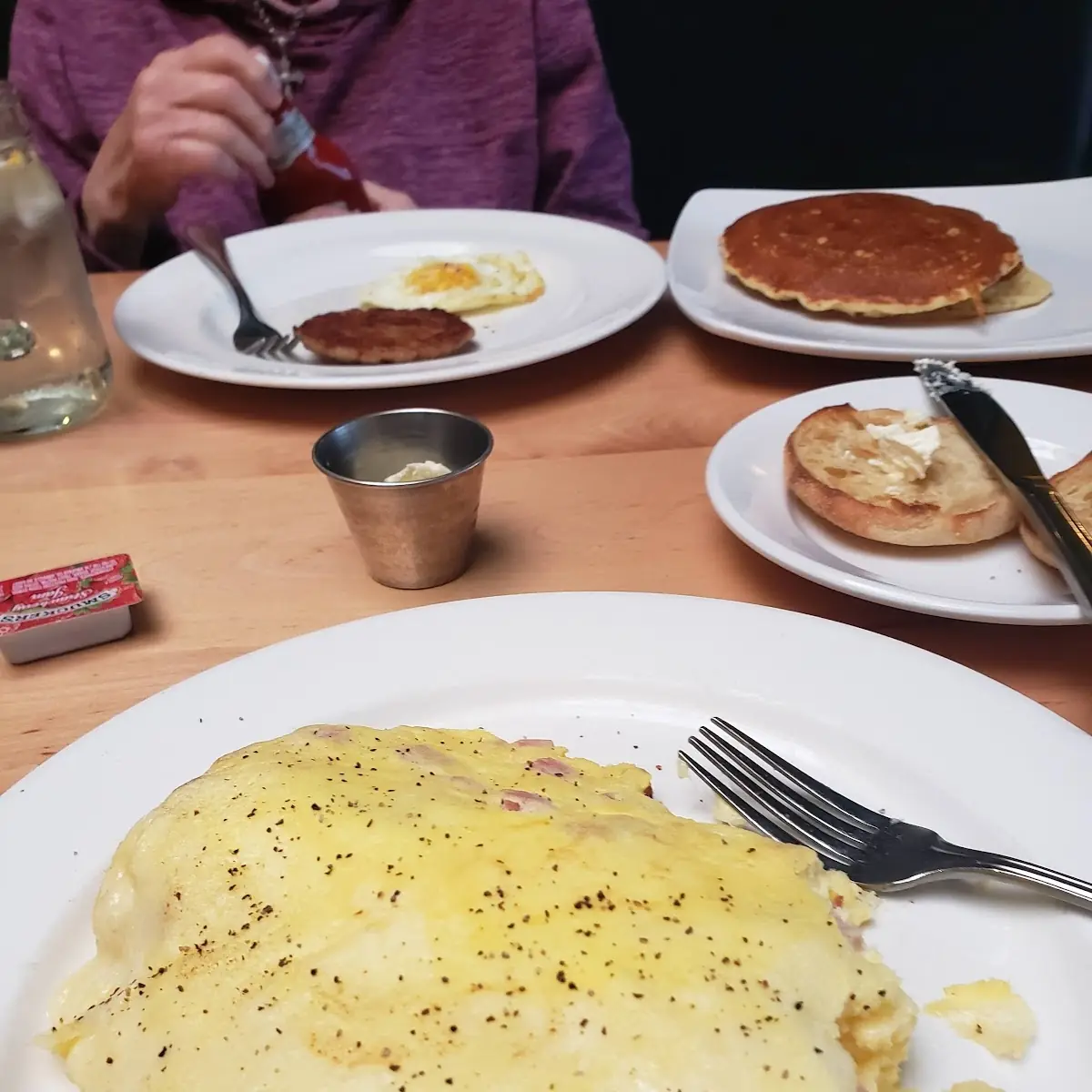 Ham and Cheese Omelette
