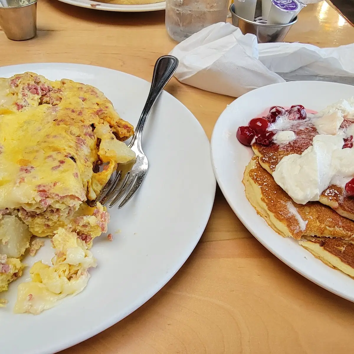 Sausage Gravy Breakfast Crepes