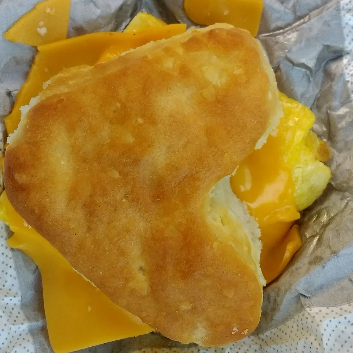 Egg and Cheese Biscuit