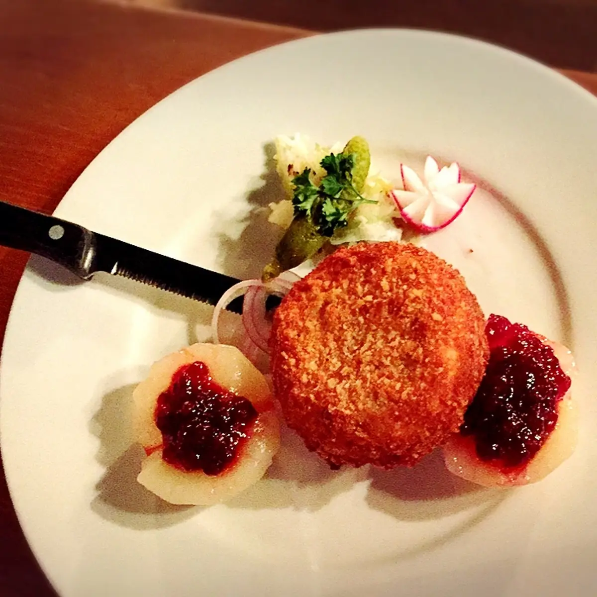 Gebackener Camembert