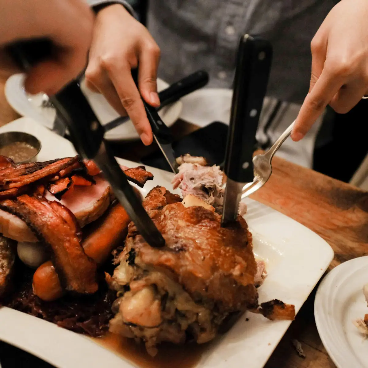 Pork Shank Platter for Two