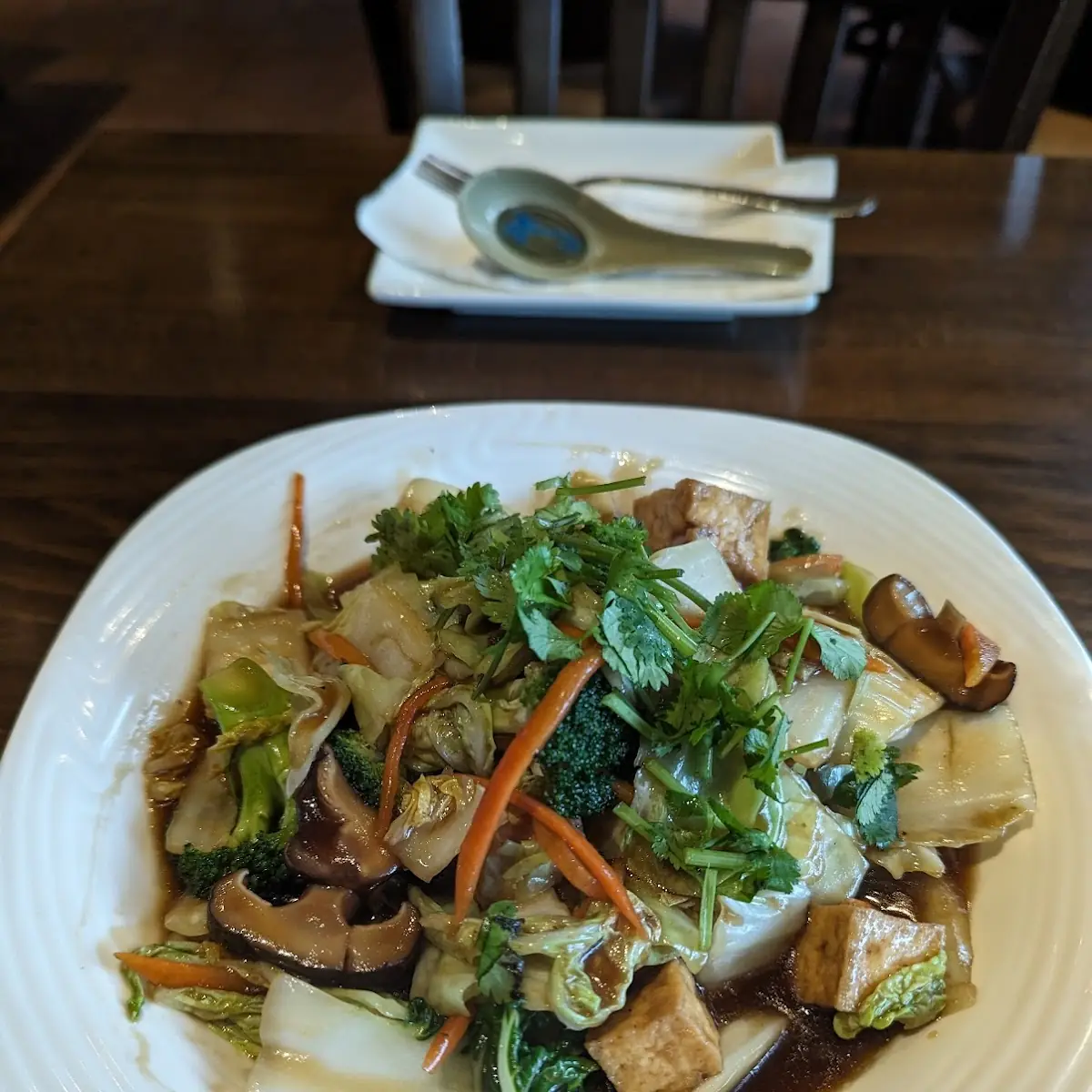 Savory Stir Fried Eggplant