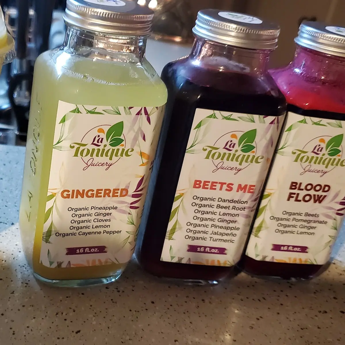 Jackfruit Smoothie and Cold Pressed Juice