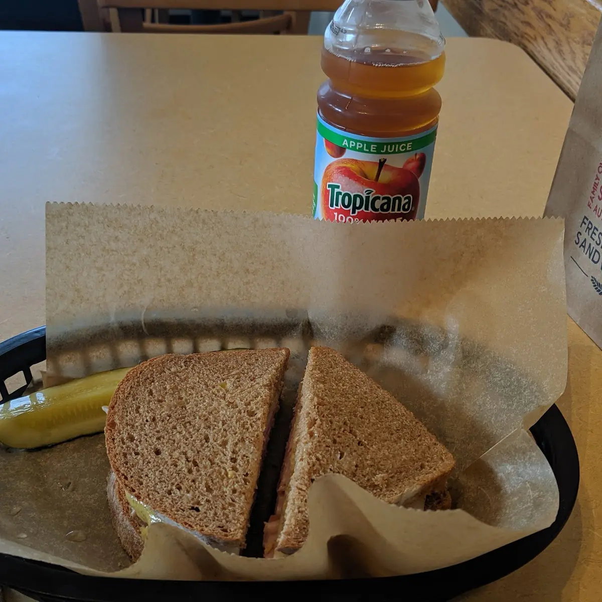 Ham and Cheese Sandwich