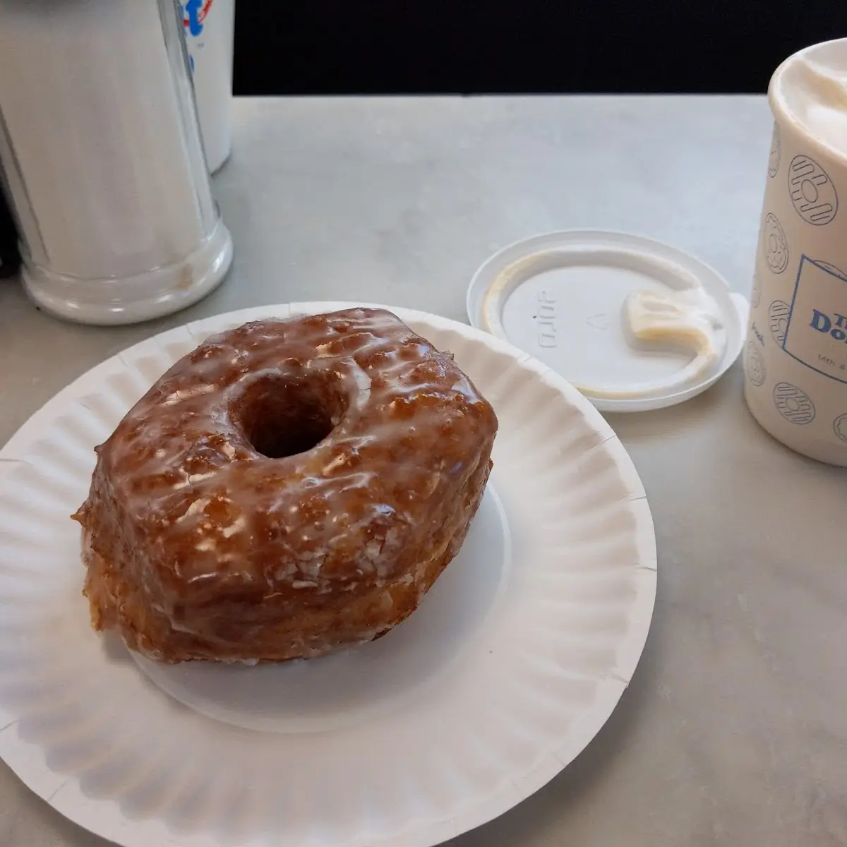 Cappuccino and Croissant Doughnut