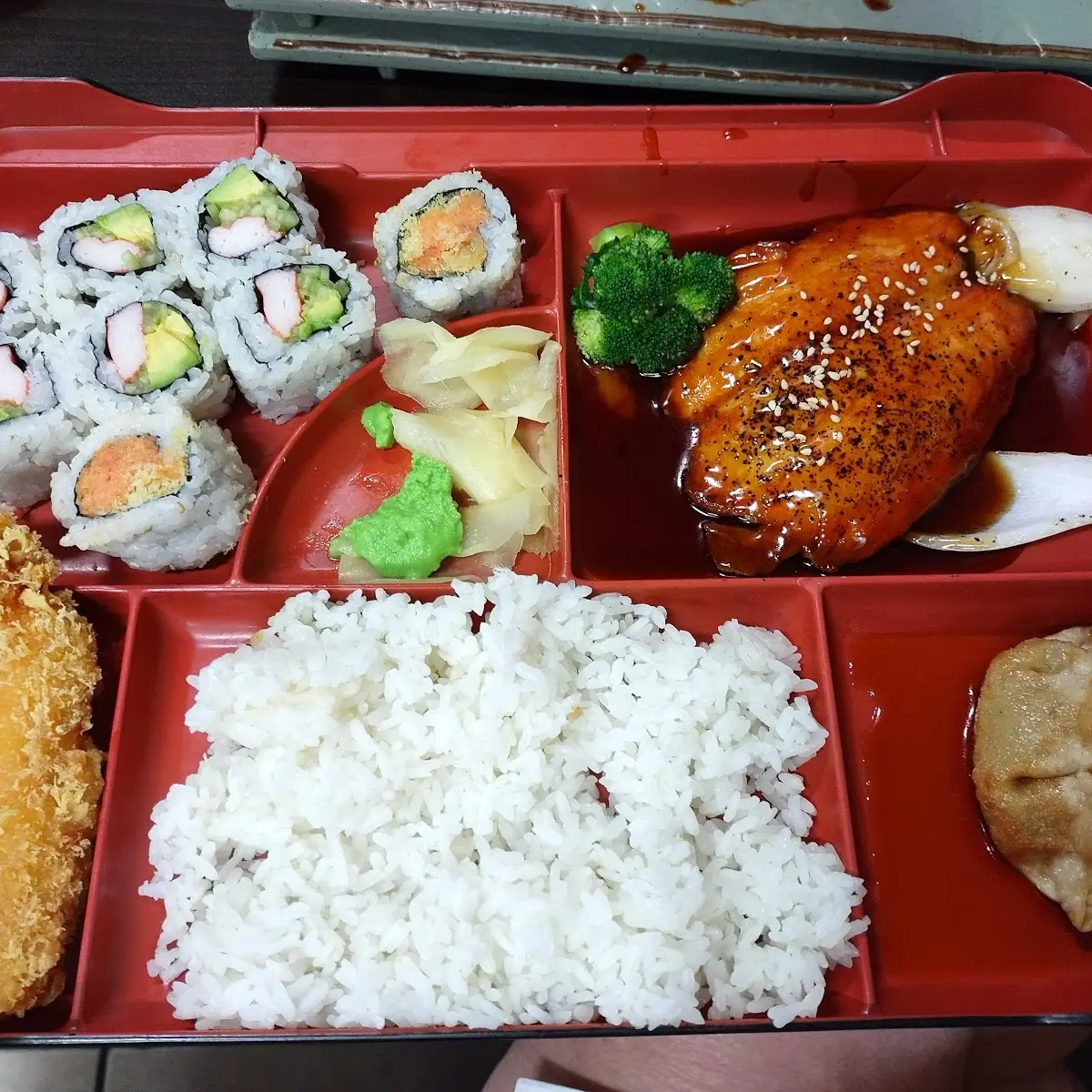 Salmon Teriyaki Bento Box