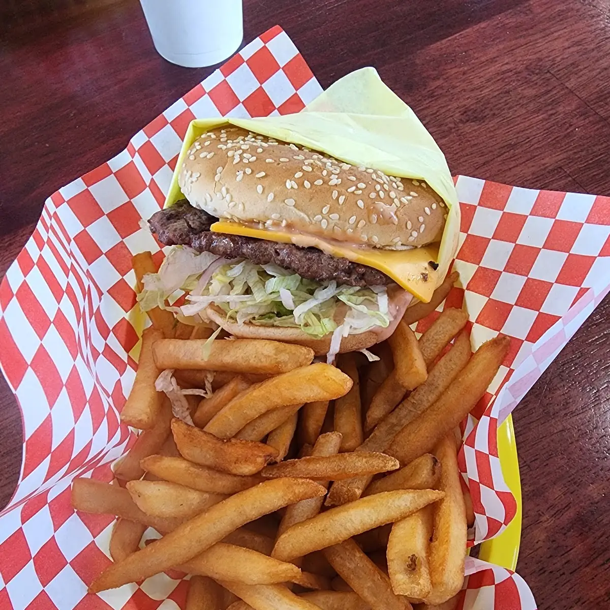 Western Bacon Cheeseburger Combo