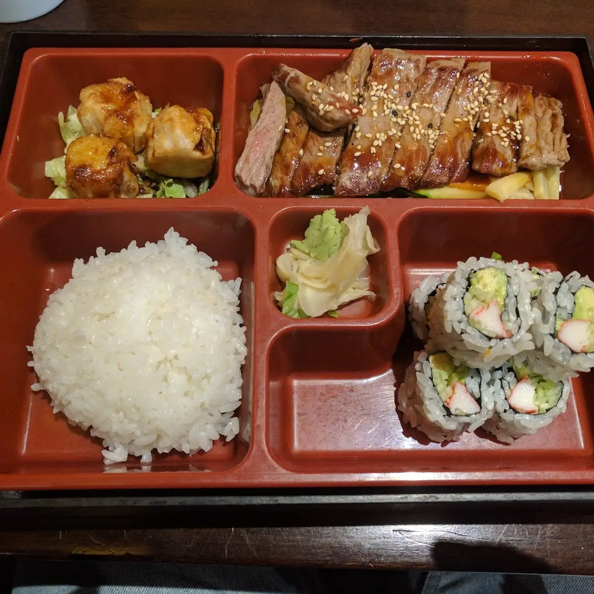 Beef Teriyaki Bento D