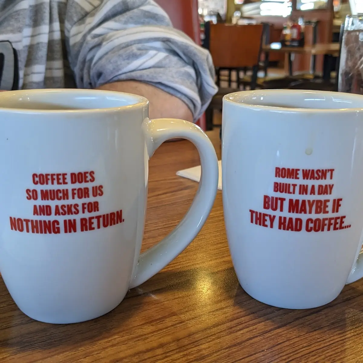 Freshly Brewed Coffee