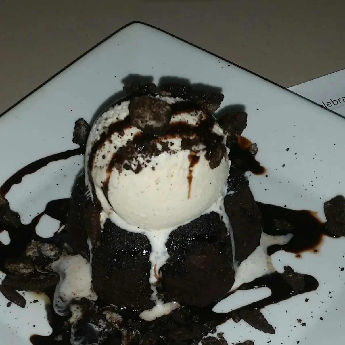 White Chocolate Lava Cake