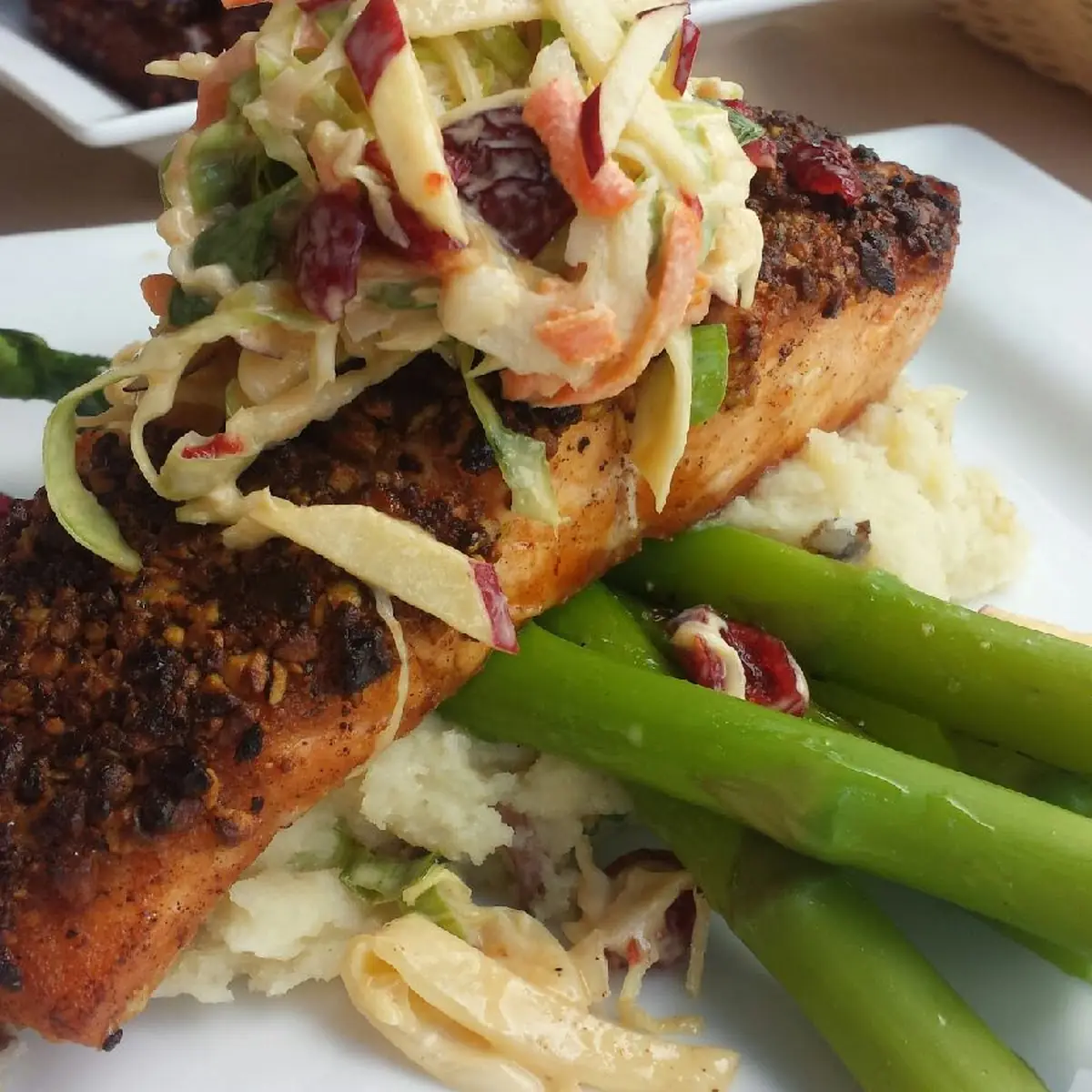 Pistachio Crusted Salmon