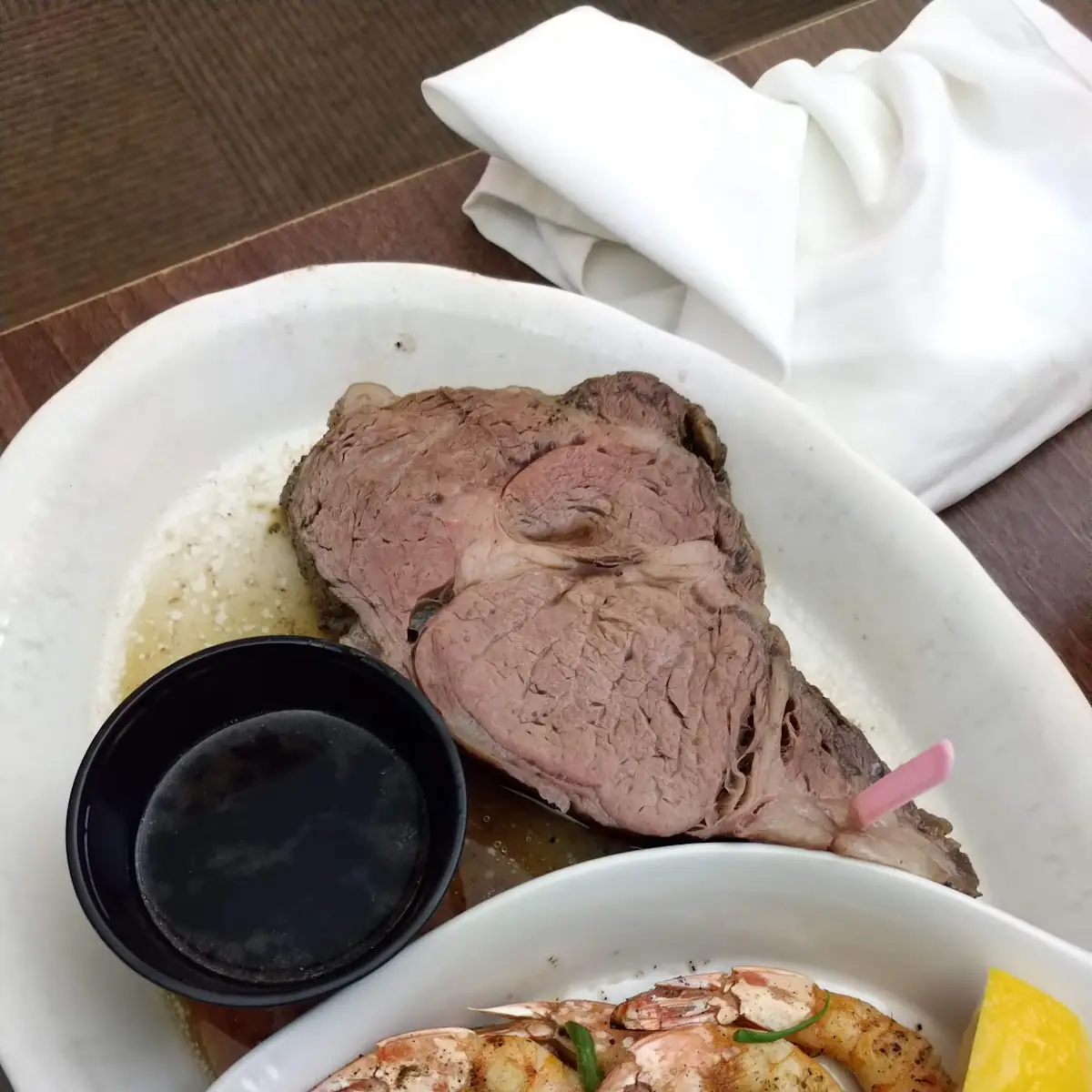 Prime Rib Grilled Shrimp