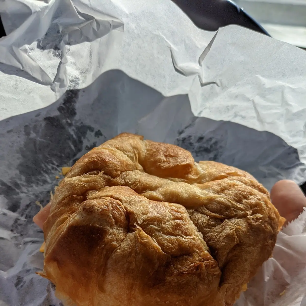 Ham Egg & Cheese Croissant