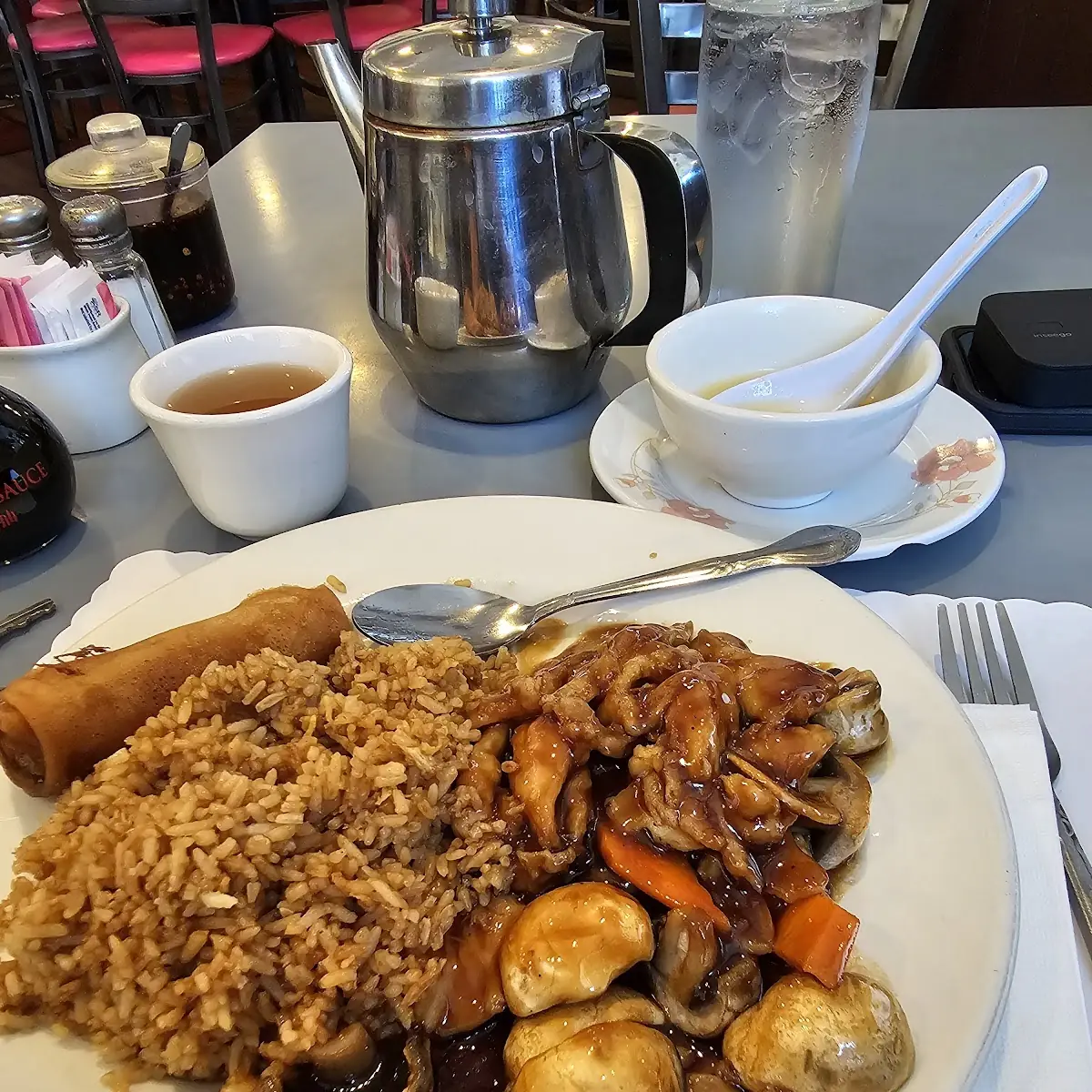Garlic Chicken with Fresh Mushroom