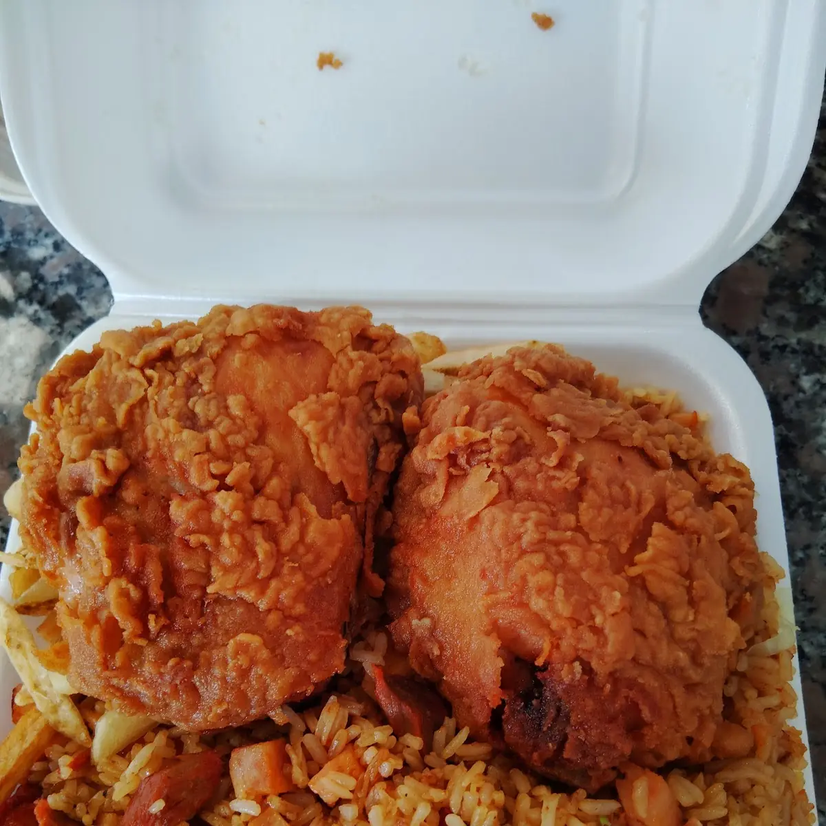 Combinación de Pollo Frito