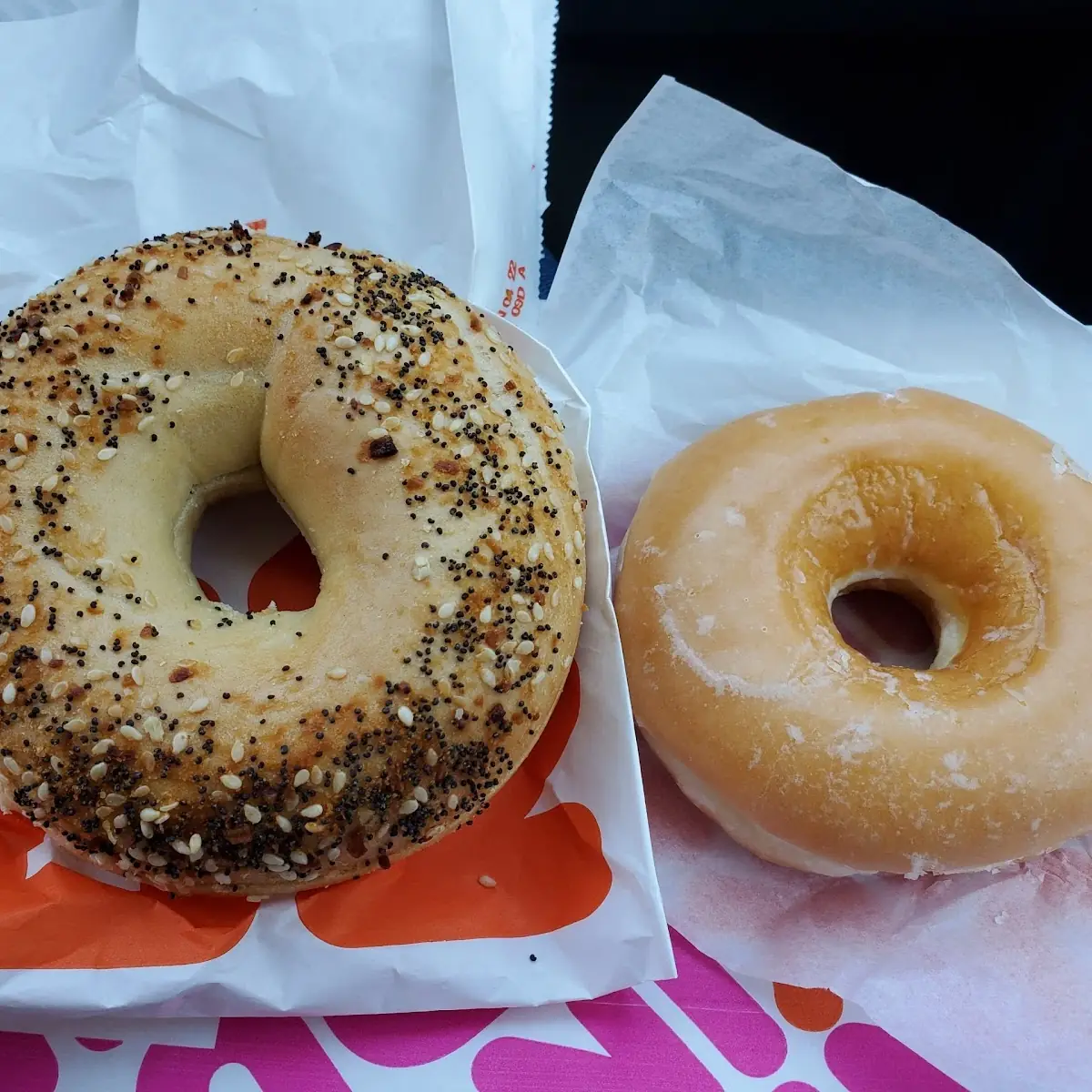 Everything Bagel Glazed Doughnut