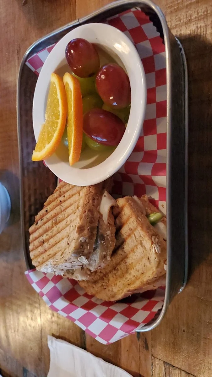 Hot Ham and American Cheese Sandwich