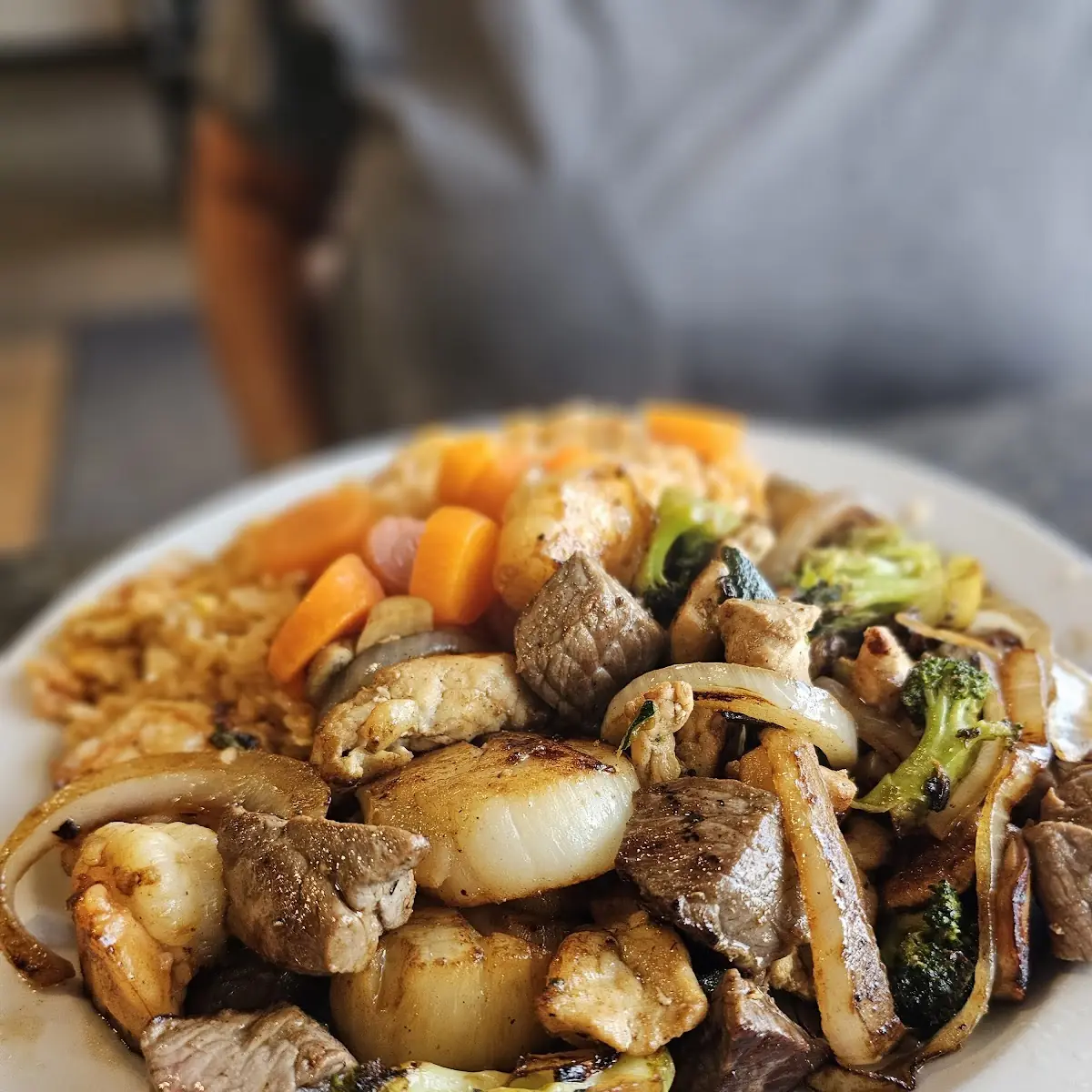 Steak & Shrimp Teriyaki