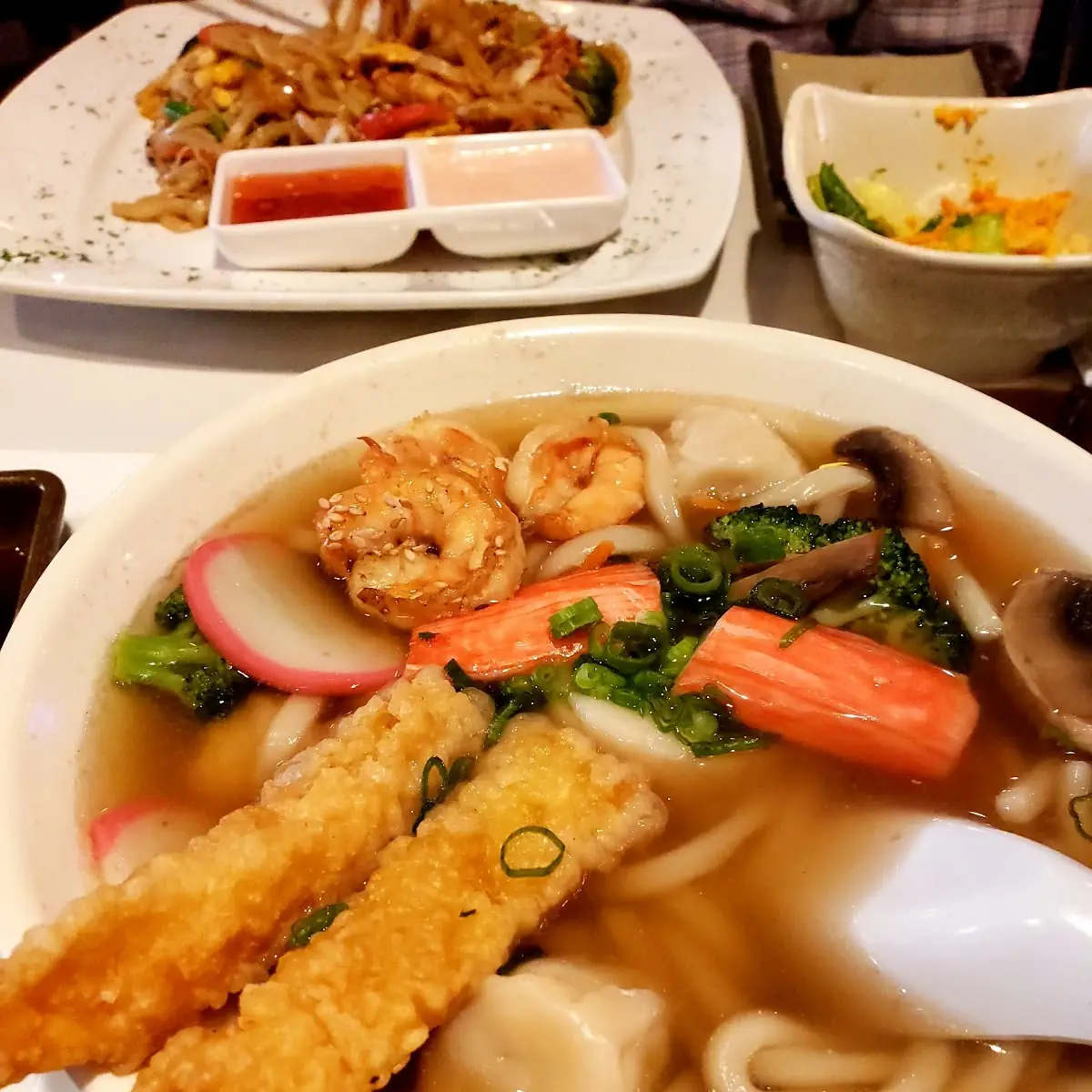 Shrimp Tempura Udon Soup