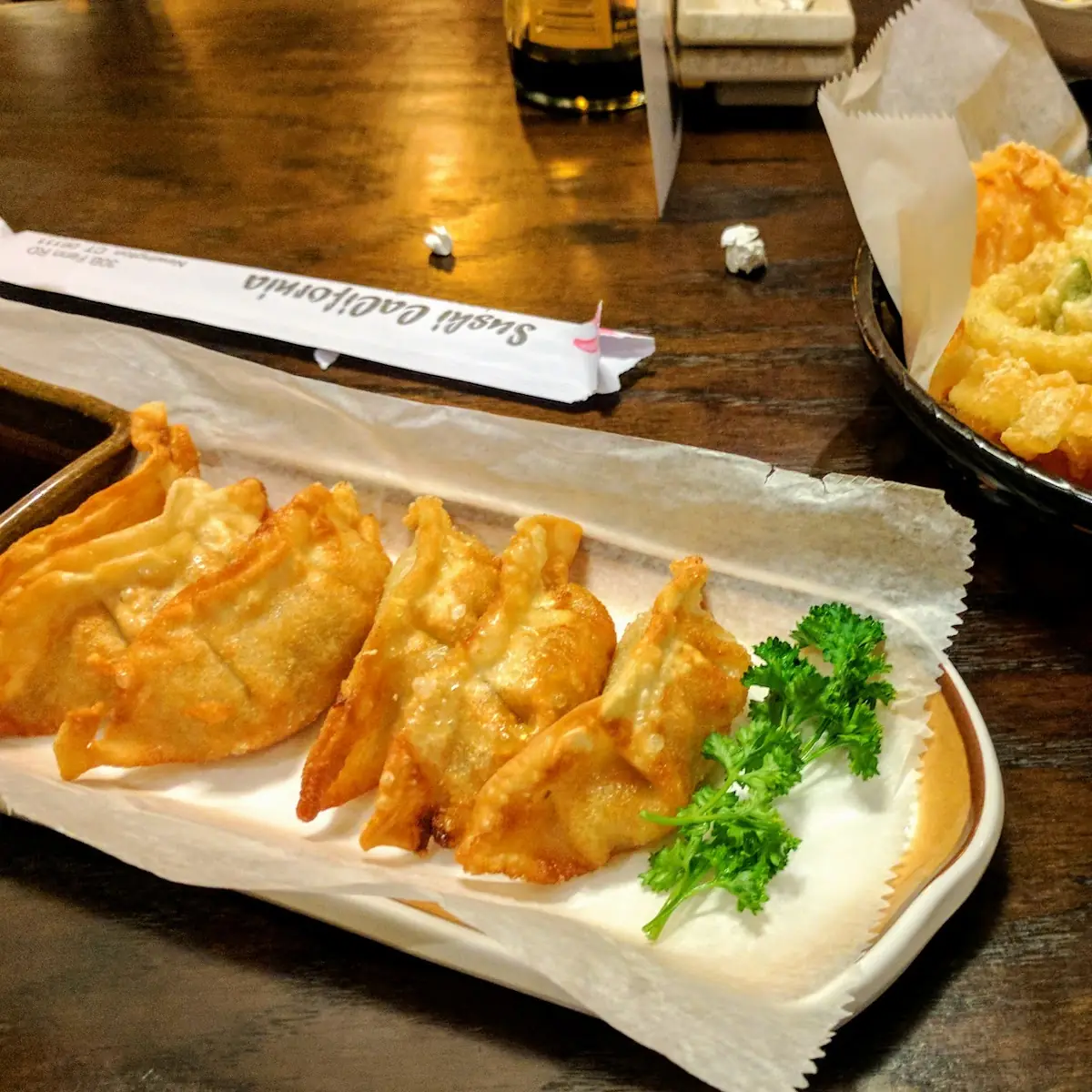 Vegetable Tempura Dinner