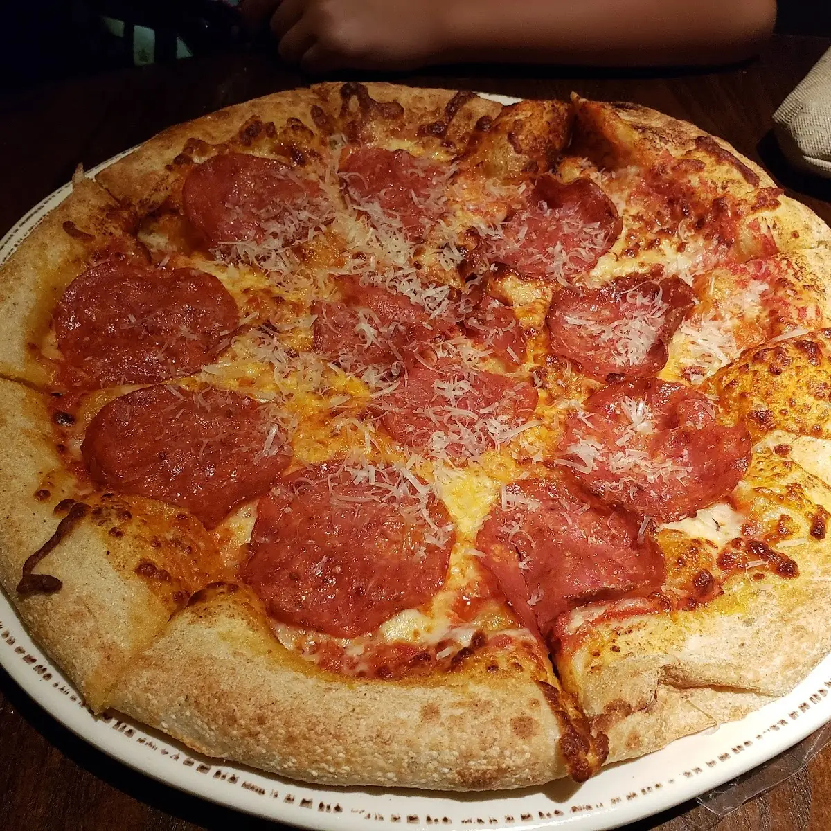 Hot Honey Pepperoni Pizza