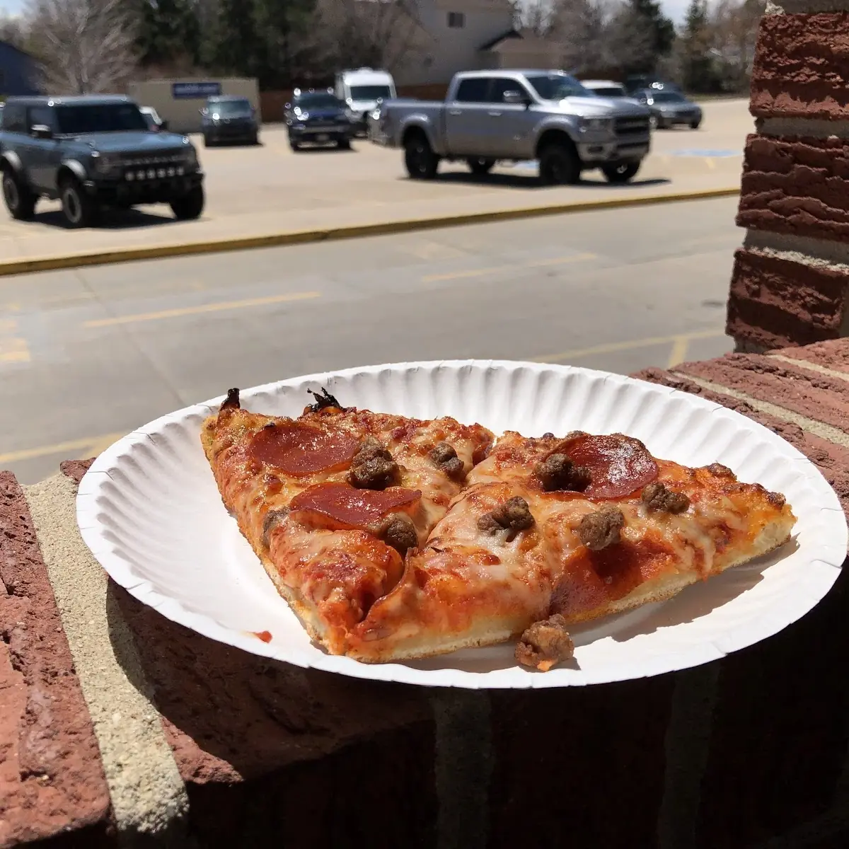Pepperoni and Sausage Pizza