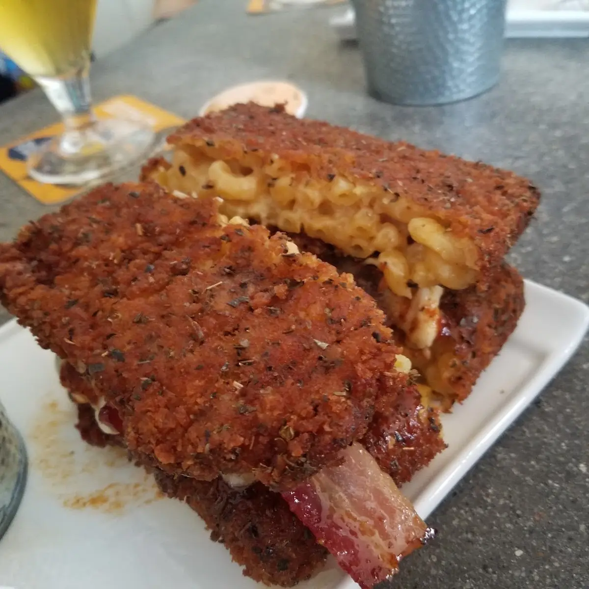 Mac and Cheese Burger