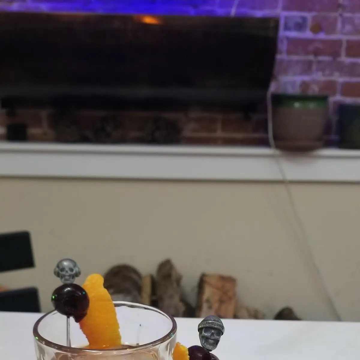 Blackened Old Fashioned