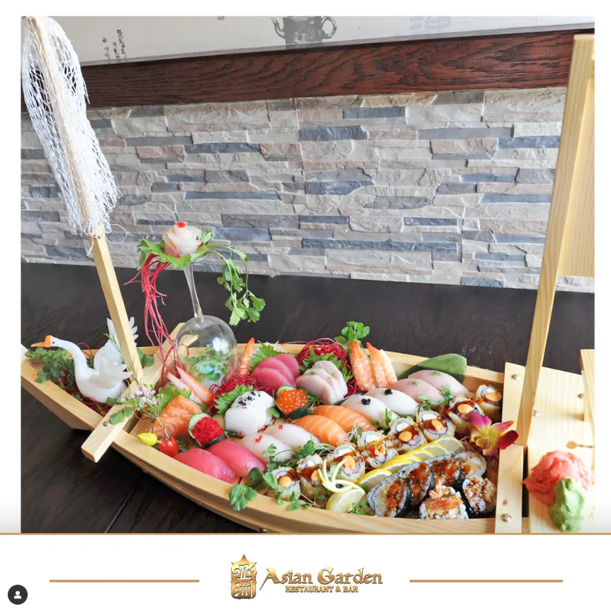 Sushi & Sashimi Boat for Two