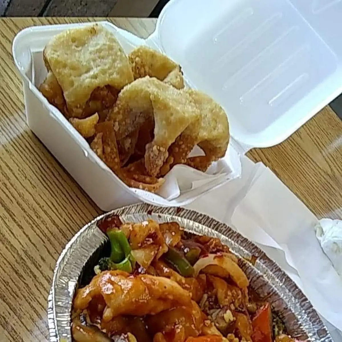 Chicken Beef & Shrimp in Garlic Sauce