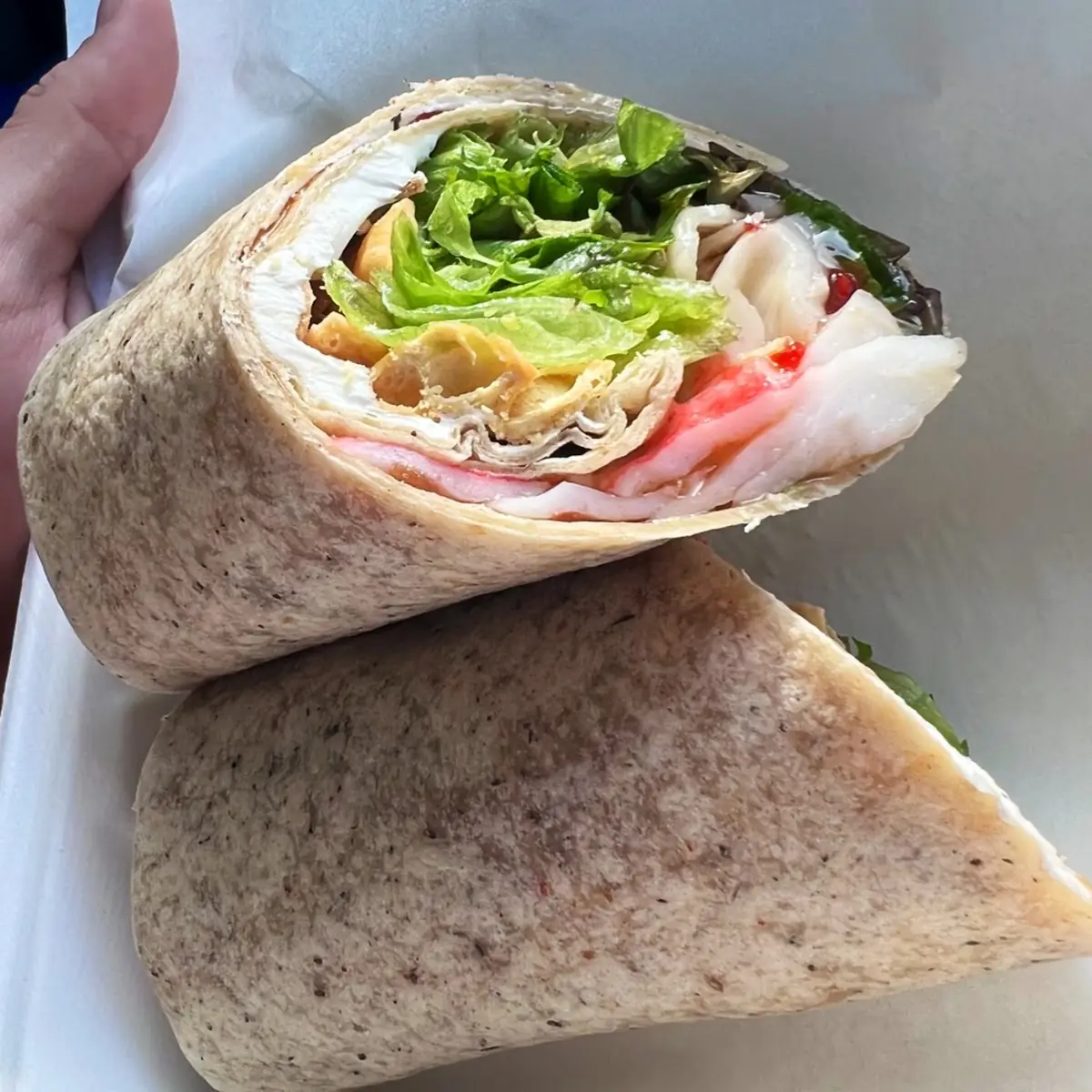 Crab Rangoon Wrap