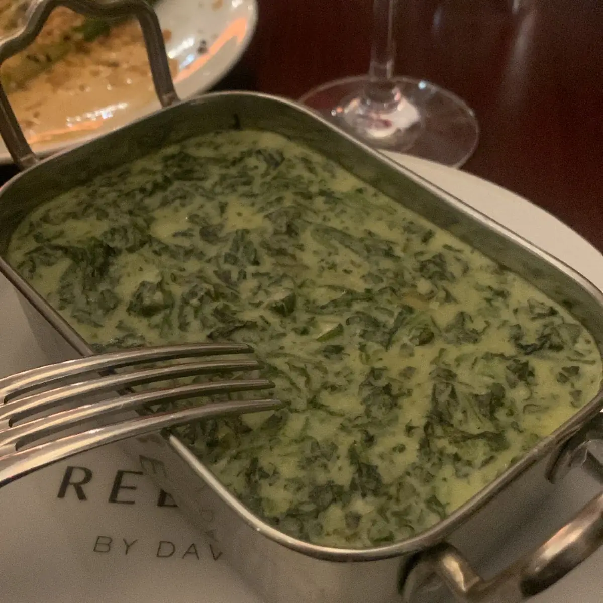 Creamed Spinach