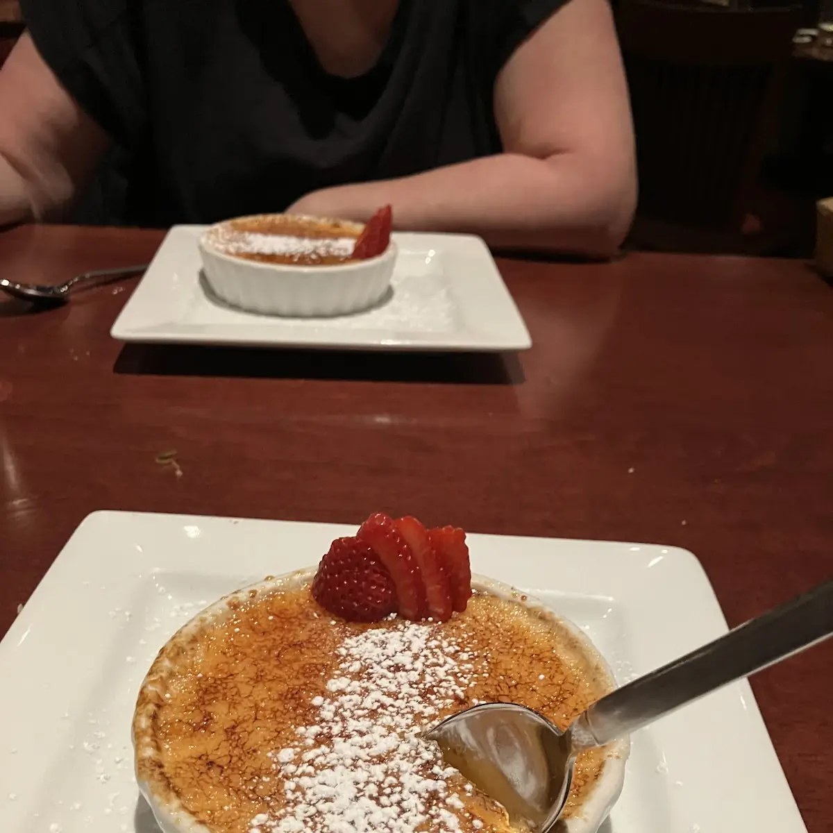 Crème Brûlée with Fresh Berries